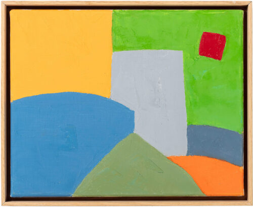  >Ohne Titel (#214)< \ Öl auf Leinwand \ 24 x 30 cm