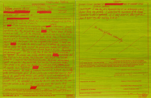 I am writing sap green (Text US Government)